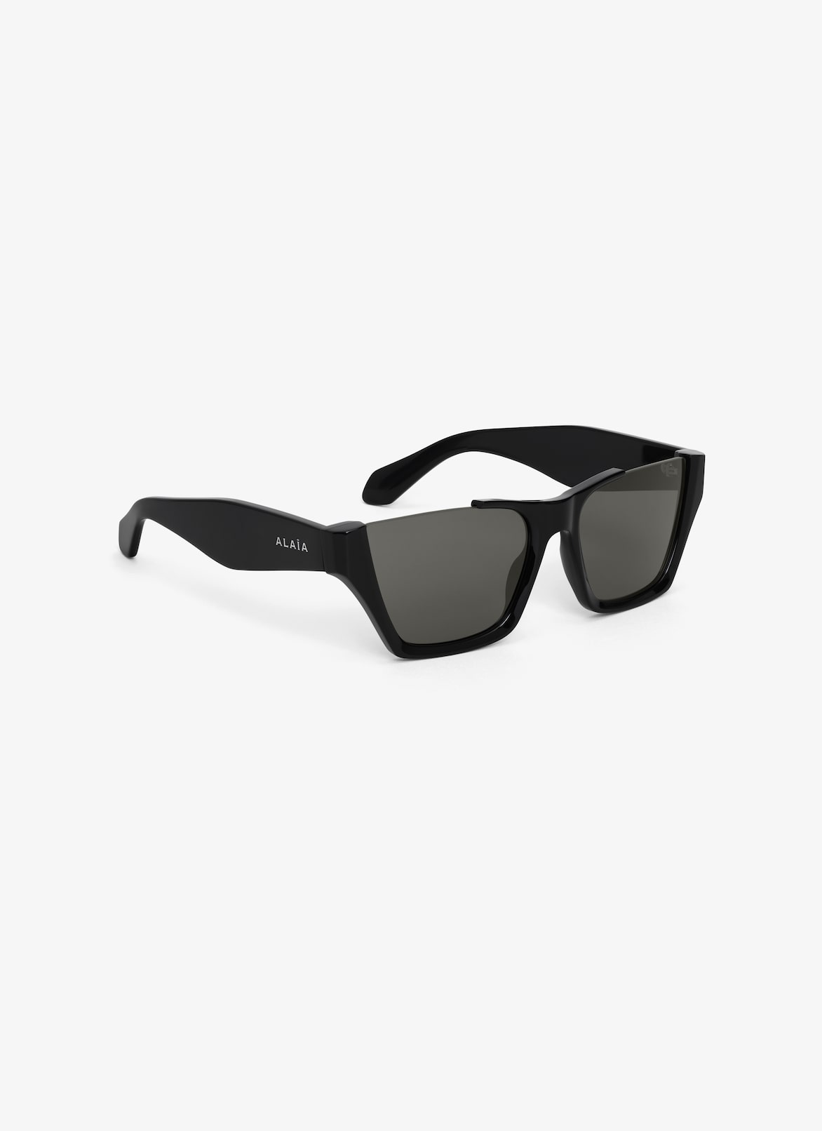 RECTANGULAR SUNGLASSES ALAÏA BLACK RECTANGULAR SUNGLASSES